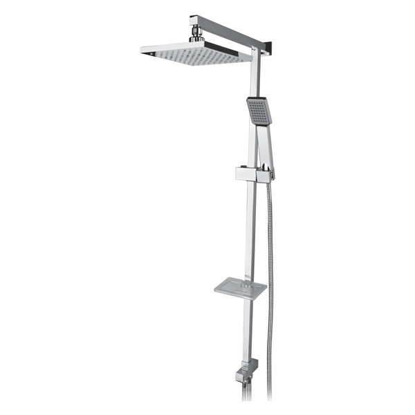 دوش حمام راسان مدل ارام رنگ استیل