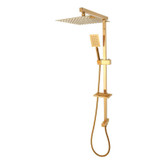 دوش حمام راسان مدل ارام رنگ طلایی